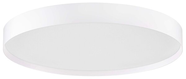 Bílé kovové stropní LED světlo Nova Luce Roi 50 cm