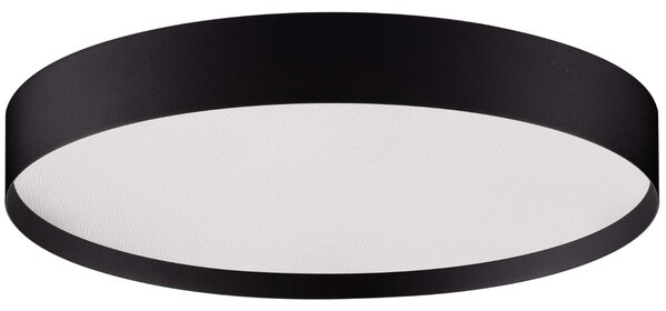 Nova Luce Černé kovové stropní LED světlo Roi 40 cm
