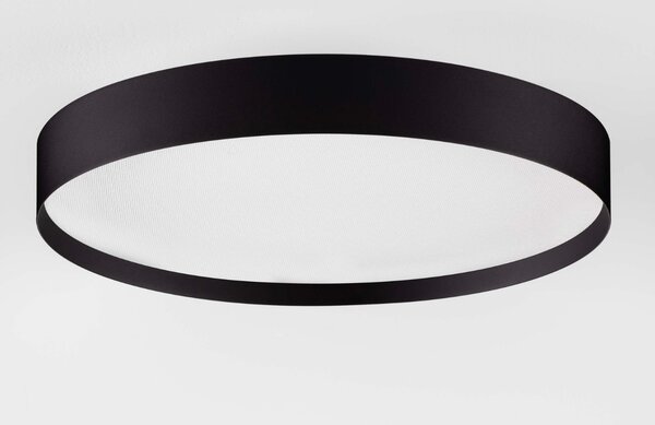 Nova Luce Černé kovové stropní LED světlo Roi 40 cm
