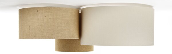 BPS koncept Stropní svítidlo BOHO elegant krémová bílá, 3xE27, v. 34 cm Barva: Zelená-grafitová