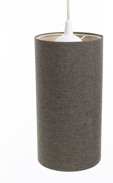 BPS koncept Závěsné svítidlo BOHO elegant slim, 1xE27, v. 20 cm Barva: Grafitová