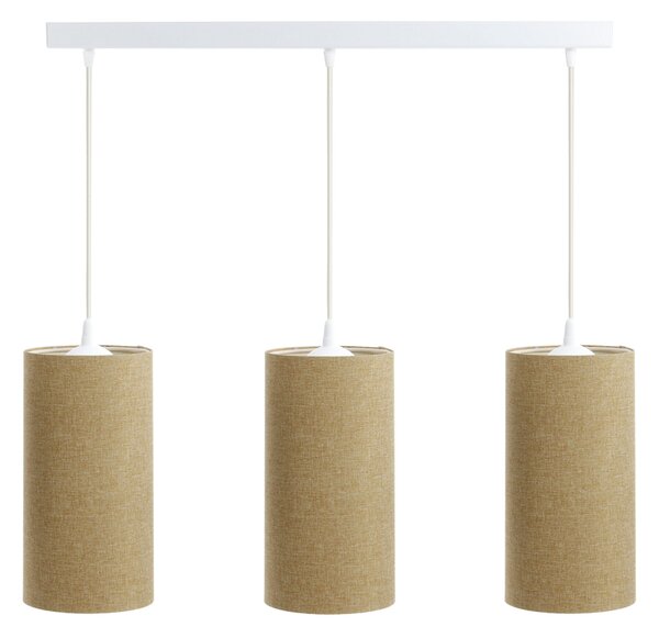BPS koncept Závěsné svítidlo BOHO elegant slim, 3xE27, d. 88 cm Barva: Světlá juta