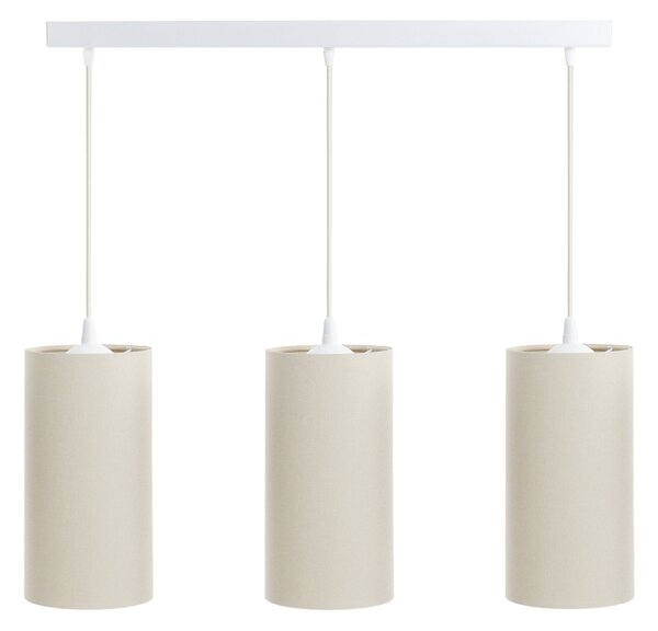 BPS koncept Závěsné svítidlo BOHO elegant slim, 3xE27, d. 88 cm Barva: Světlá juta