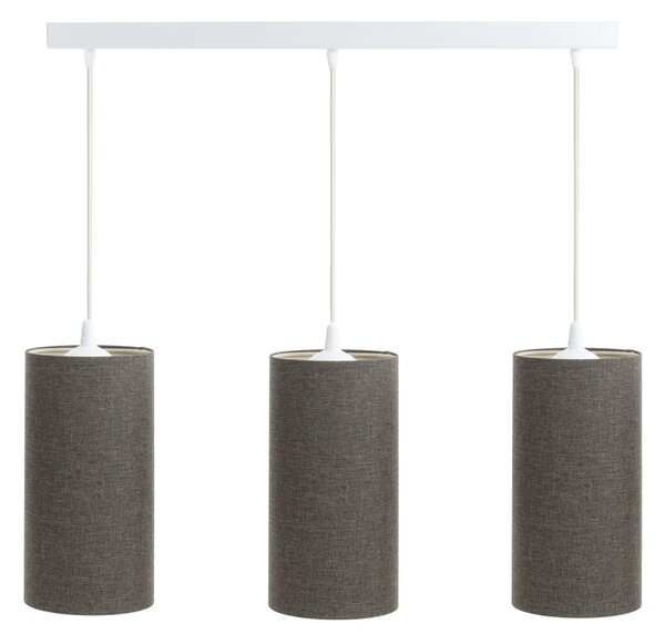 BPS koncept Závěsné svítidlo BOHO elegant slim, 3xE27, d. 88 cm Barva: Světlá juta