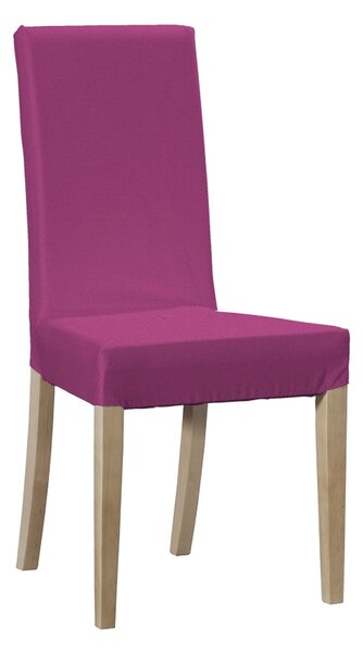 Potah na židli IKEA Harry, krátký barva růžová látka pletený vzor