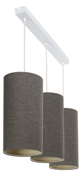 BPS koncept Závěsné svítidlo BOHO elegant slim, 3xE27, d. 88 cm Barva: Světlá juta