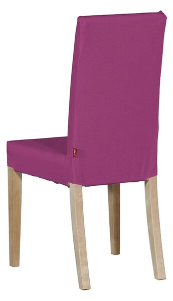 Potah na židli IKEA Harry, krátký barva růžová látka pletený vzor
