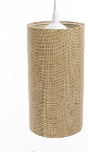 BPS koncept Závěsné svítidlo BOHO elegant slim, 1xE27, v. 30 cm Barva: Tmavá juta