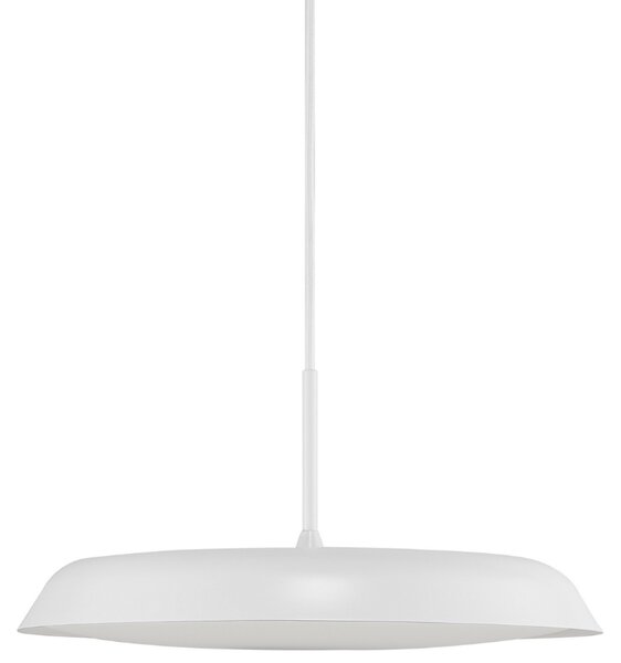Nordlux Bílé kovové závěsné LED světlo Piso 36,5 cm