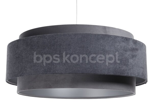 BPS koncept Závěsné svítidlo DOBLO, 1xE27, ø 60 cm Barva: Černá