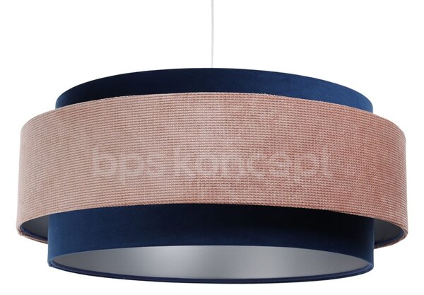 BPS koncept Závěsné svítidlo DOBLO, 1xE27, ø 60 cm Barva: Černá