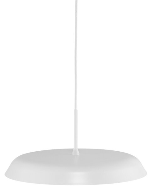Nordlux Bílé kovové závěsné LED světlo Piso 36,5 cm
