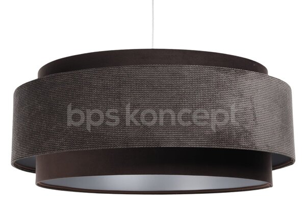 BPS koncept Závěsné svítidlo DOBLO, 1xE27, ø 60 cm Barva: Černá