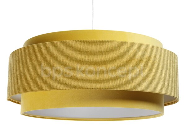 BPS koncept Závěsné svítidlo DOBLO, 1xE27, ø 60 cm Barva: Černá