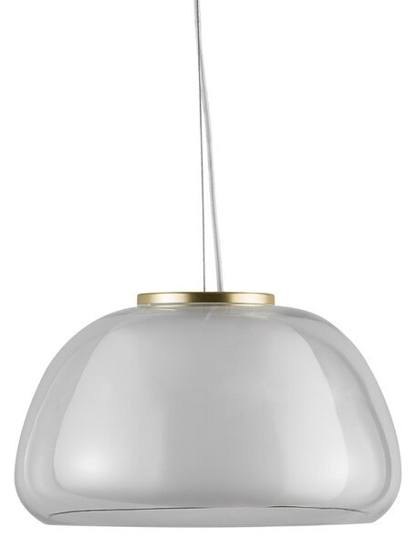 -25 % Dny MOMENTI– Nordlux Opálově bílé skleněné závěsné světlo Jelly 39 cm