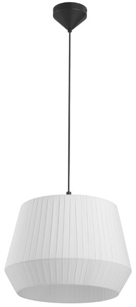 Nordlux Bílé bavlněné závěsné světlo Dicte 40 cm