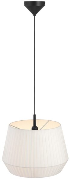 Nordlux Bílé bavlněné závěsné světlo Dicte 40 cm