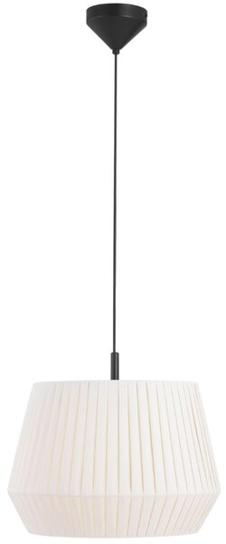 Nordlux Bílé bavlněné závěsné světlo Dicte 40 cm