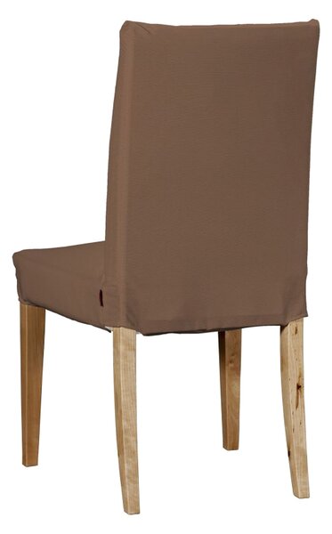 Potah na židli IKEA Henriksdal, krátký barva hnědá