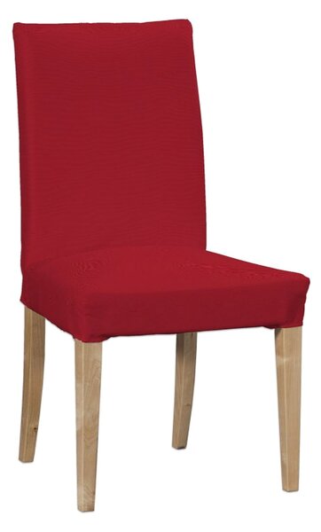 Potah na židli IKEA Henriksdal, krátký barva červená látka pletený vzor