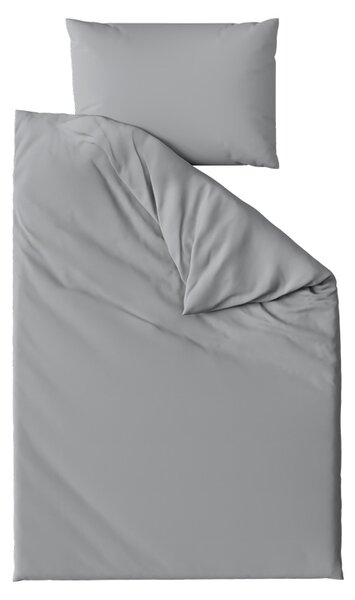 Bavlněné povlečení Lux šedé knoflík