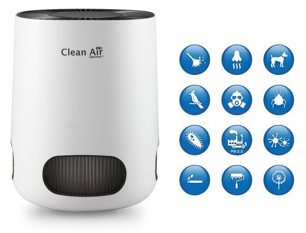 Inteligentní čistička vzduchu Clean Air Optima CA-502 Desktop Smart, HEPA, ionizátor