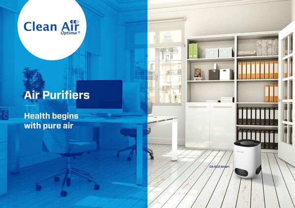 Inteligentní čistička vzduchu Clean Air Optima CA-502 Desktop Smart, HEPA, ionizátor
