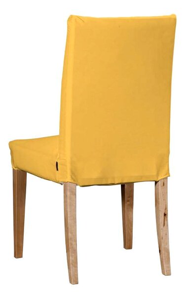 Potah na židli IKEA Henriksdal, krátký barva žlutá