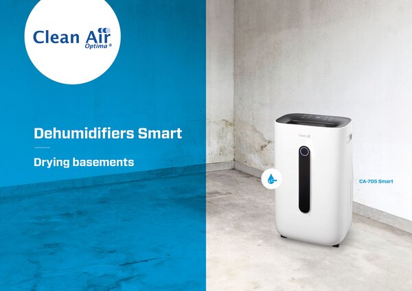 Odvlhčovač a čistička vzduchu Clean Air Optima CA-705 Smart