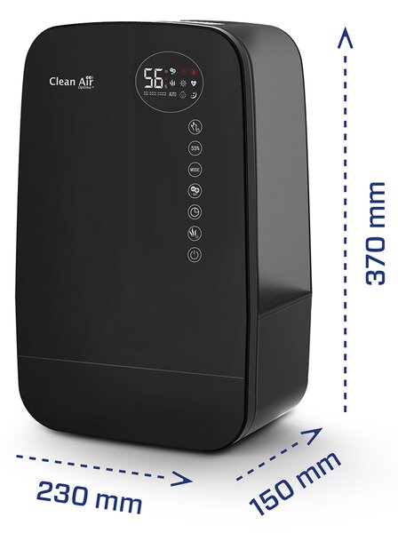 Zvlhčovač Clean Air Optima CA-607 Smart Barva: Černá
