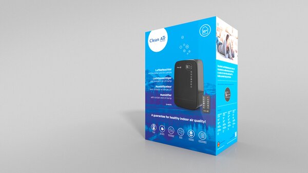 Zvlhčovač Clean Air Optima CA-607 Smart Barva: Černá
