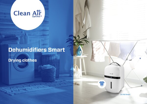 Odvlhčovač a čistička vzduchu Clean Air Optima CA-702 Smart