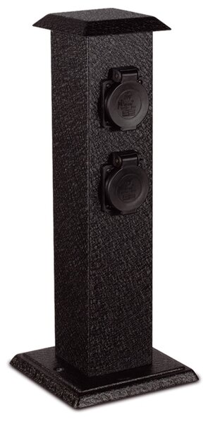 Ecolite Zahradni sloupek se zásuvkami XSMM-204F Zahradní sloupek SOLITER 4, 4x