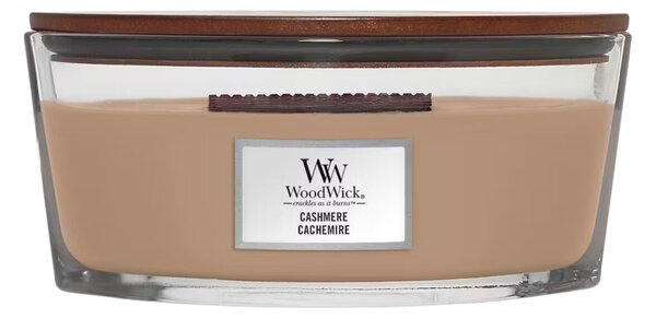 Vonná svíčka WoodWick loď, Cashmere
