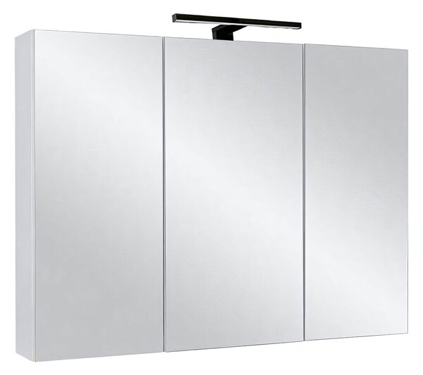 Comodo Zrcadlová skříňka Ticino 80 ZS LED-B s osvětlením Any LED 30 B, černá