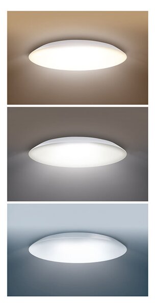 Solight LED osvětlení Adrano s ochranou proti vlhkosti, IP54, 28W, 2380lm, 3CCT, 38cm WO824