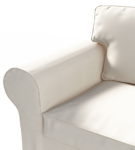Potah na pohovku IKEA Ektorp 3-místná, nerozkládací barva béžová látka pletený vzor