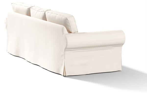 Potah na pohovku IKEA Ektorp 3-místná, nerozkládací barva béžová látka pletený vzor