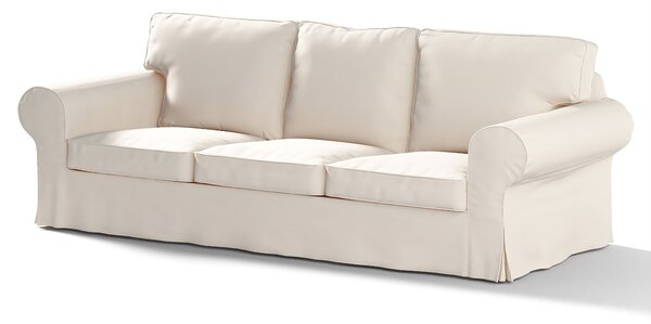 Potah na pohovku IKEA Ektorp 3-místná, nerozkládací barva béžová látka pletený vzor