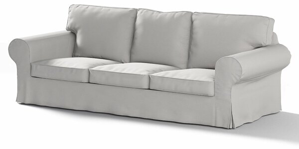 Potah na pohovku IKEA Ektorp 3-místná, nerozkládací barva šedá látka pletený vzor