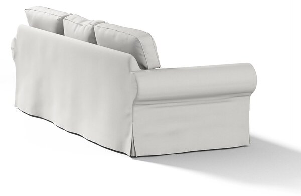 Potah na pohovku IKEA Ektorp 3-místná, nerozkládací barva šedá látka pletený vzor
