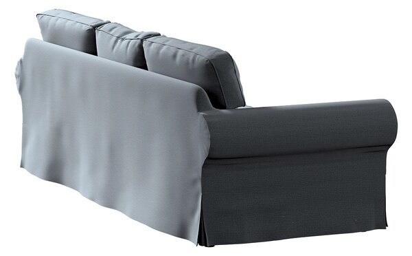 Potah na pohovku IKEA Ektorp 3-místná, rozkládací STARÝ MODEL PIXBO barva šedá látka sametová