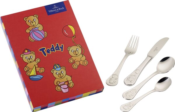 Villeroy & Boch 12-6319-2091 Příbory pro děti Teddy 4 díly