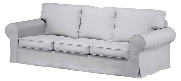 Potah na pohovku IKEA Ektorp 3-místná, nerozkládací barva bílá látka pletený vzor
