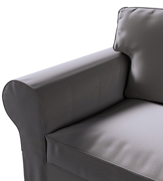 Potah na pohovku IKEA Ektorp 3-místná, nerozkládací barva hnědá látka sametová