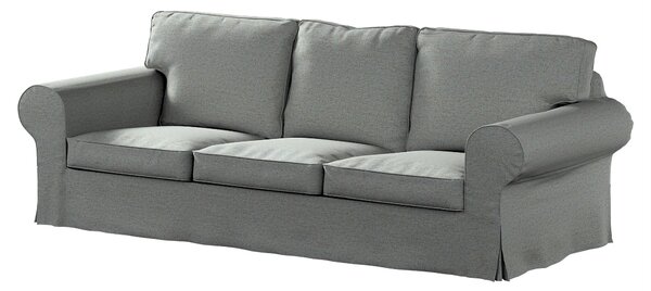 Potah na pohovku IKEA Ektorp 3-místná, nerozkládací barva modrá látka pletený vzor