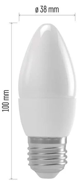 EMOS LED žárovka 4,2W E27 Barva světla: Denní bílá ZQ4E23
