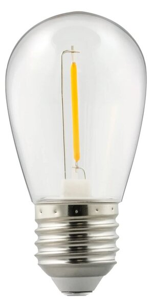 T-LED LED žárovka Filament 1W E27 oválná 032565