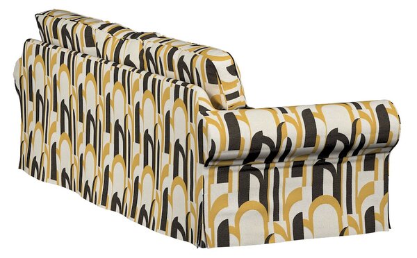 Potah na pohovku IKEA Ektorp 3-místná, nerozkládací barva vícebarevná látka pletený vzor, vzorované