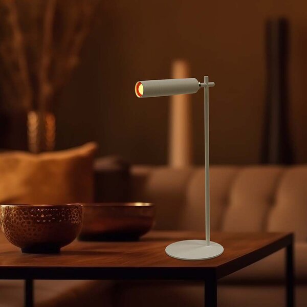 LED Solution Bílá LED stolní nabíjecí magnetická lampa 3v1 3W 23041